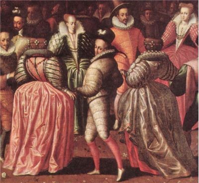 Sixteenth century dancers - England