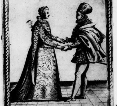 Sixteenth century dancers - Italy