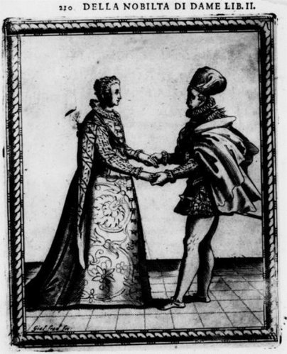 Sixteenth century dancers - Italy